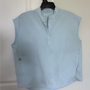 Figs Women’s Sky Blue Rafaela Top